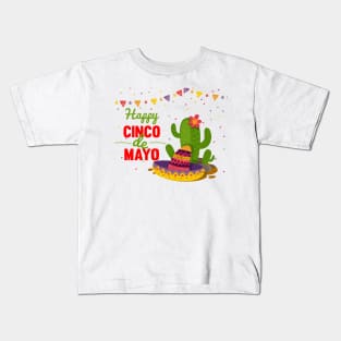 Happy Cinco de Mayo Day Kids T-Shirt